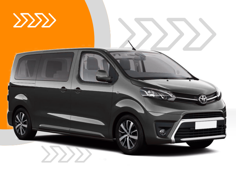 Toyota ProAce Verso Extra Long A/T 2024 (9 kohta) - või sarnase väikebussi rent